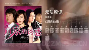 无法原谅吉他谱C调 李佳璐 简单版