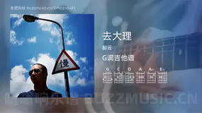 去大理 郝云 吉他谱G调简单版