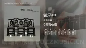 镜子中吉他谱C调 扭曲机器 简单版