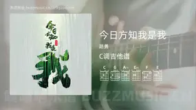 今日方知我是我吉他谱C调 路勇 简单版