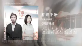 相逢不语 冷漠,云菲菲 吉他谱C调简单版