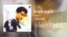 新鸳鸯蝴蝶梦 何家劲 吉他谱G调简单版