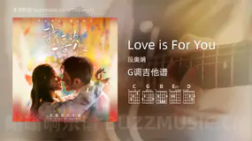 Love is For You 段奥娟 吉他谱G调简单版