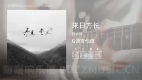 来日方长 何大河 吉他谱G调简单版