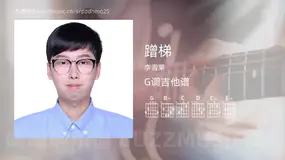 蹭梯 李雪莱 吉他谱G调简单版
