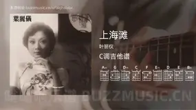 上海滩 叶丽仪 吉他谱C调简单版