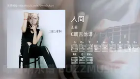 人间 王菲 吉他谱C调简单版