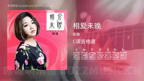 相爱未晚 陈瑞 吉他谱C调简单版