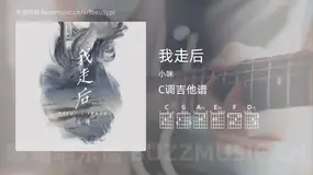 我走后 小咪 吉他谱C调简单版