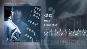 弹唱 林俊杰 吉他谱C调简单版
