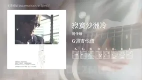 寂寞沙洲冷 周传雄 吉他谱G调简单版