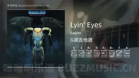 Lyin’ Eyes Eagles 吉他谱G调简单版