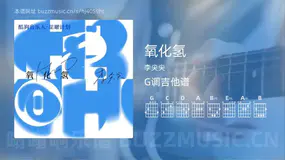 氧化氢 李尖尖 吉他谱G调简单版