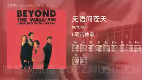 无语问苍天 BEYOND 吉他谱C调简单版
