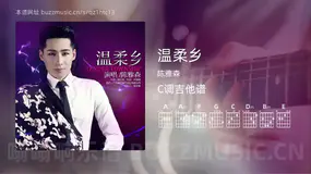 温柔乡 陈雅森 吉他谱C调简单版