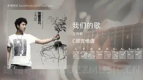 我们的歌吉他谱C调 王力宏 简单版
