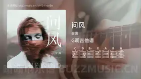 问风 金渔 吉他谱G调简单版
