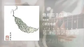 鱼相忘于江湖 周云蓬 吉他谱C调简单版