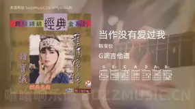 当作没有爱过我吉他谱G调 韩宝仪 简单版