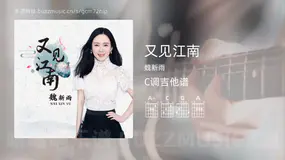 又见江南 魏新雨 吉他谱C调简单版