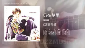 仍在梦里 谭咏麟 吉他谱C调简单版