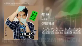 想念吉他谱C调 林宥嘉 简单版