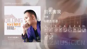 别伤害我吉他谱G调 祁隆 简单版