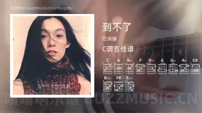 到不了 范玮琪 吉他谱C调简单版