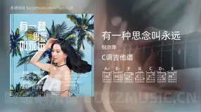 有一种思念叫永远 倪尔萍 吉他谱C调简单版