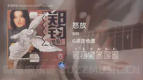 怒放 郑钧 吉他谱G调简单版