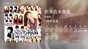 你身边永是我 陈慧娴 吉他谱C调简单版