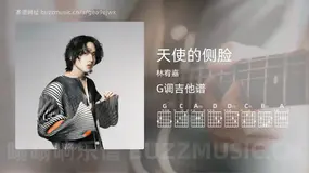 天使的侧脸 林宥嘉 吉他谱G调简单版