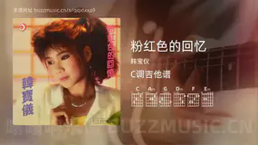 粉红色的回忆 韩宝仪 吉他谱C调简单版