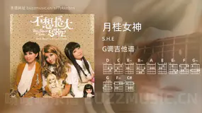 月桂女神 S.H.E 吉他谱G调简单版
