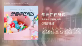 想要你在身边 音阙诗听,王梓钰,锦零 吉他谱C调简单版