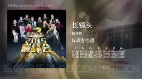 长镜头 杨宗纬 吉他谱G调简单版