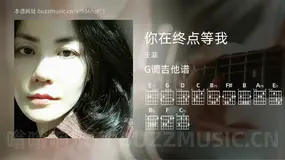 你在终点等我 王菲 吉他谱G调简单版