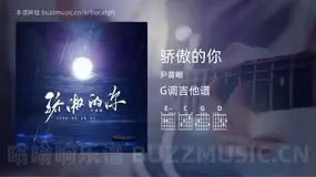 骄傲的你 尹昔眠 吉他谱G调简单版