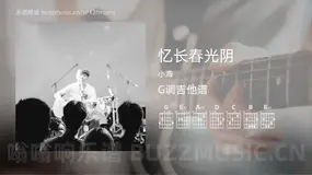 忆长春光阴 小海 吉他谱G调简单版