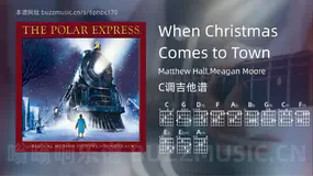 When Christmas Comes to Town吉他谱C调 Matthew Hall,Meagan Moore 简单版
