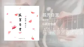 孤芳自赏吉他谱G调 杨小壮 简单版