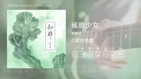 雀斑少女 谢春花 吉他谱C调简单版