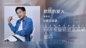 燃烧的爱火 韦庆达 吉他谱G调简单版
