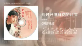透过开满鲜花的月亮吉他谱C调 林依轮 简单版