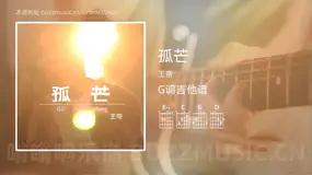 孤芒 王帝 吉他谱G调简单版