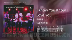 I Know You Know I Love You吉他谱C调 落日飛車 简单版