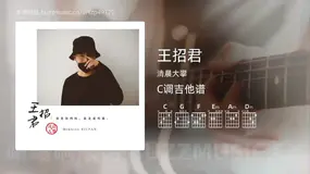 王招君吉他谱C调 清晨大攀 简单版