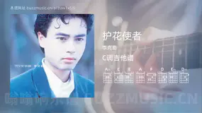 护花使者 李克勤 吉他谱C调简单版