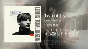 Two of Us Louis Tomlinson 吉他谱C调简单版