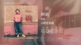 树说吉他谱G调 花粥 简单版